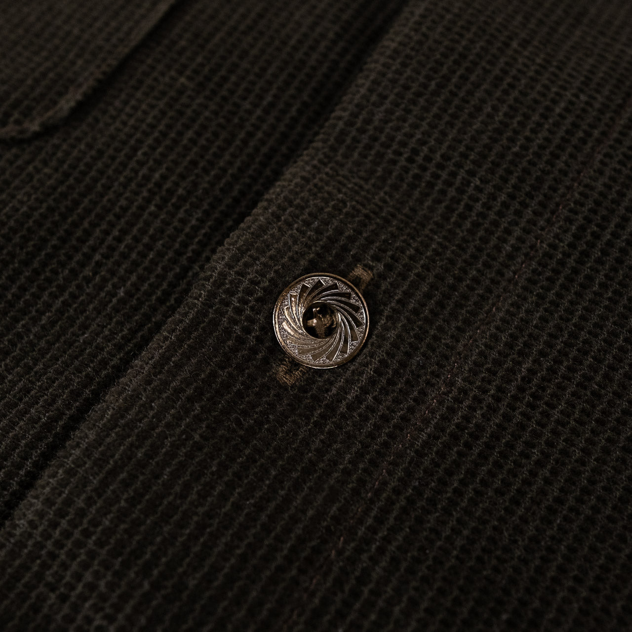 Webster Shirt Square Corduroy Dark Green