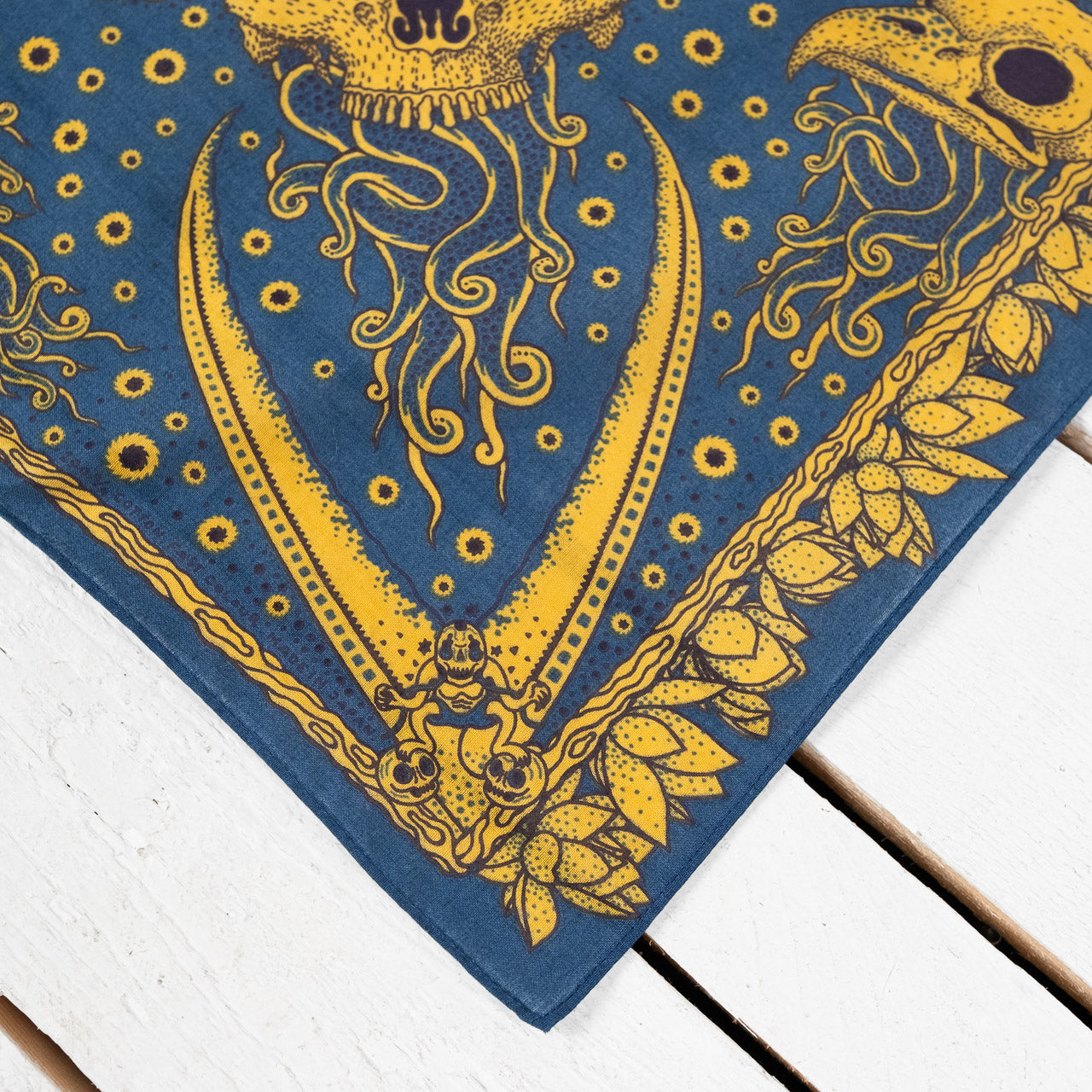 Bandana "Skull" Blue