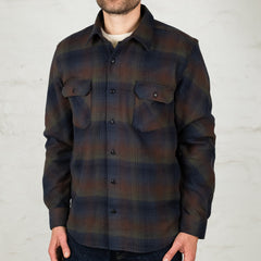 Bryson Flannel Check Shirt Green