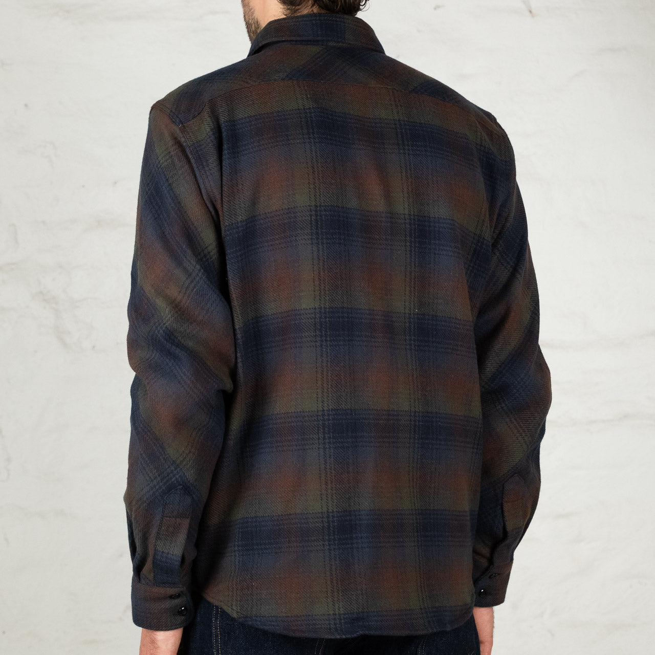 Bryson Flannel Check Shirt Green