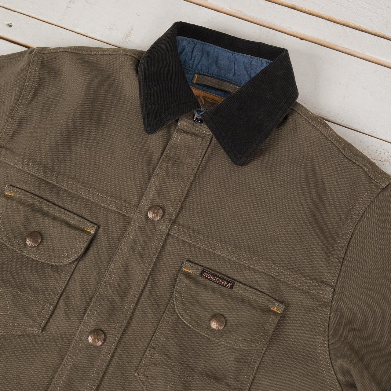 Fargo Quarter Smithson Canvas Dark Olive