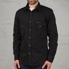 Sideras Shirt Twill Black