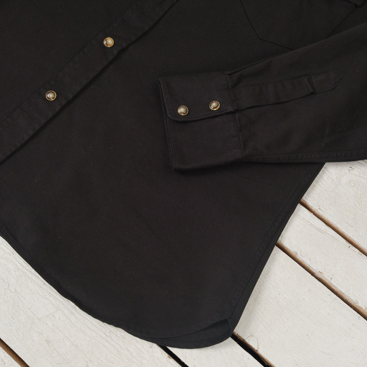Sideras Shirt Twill Black