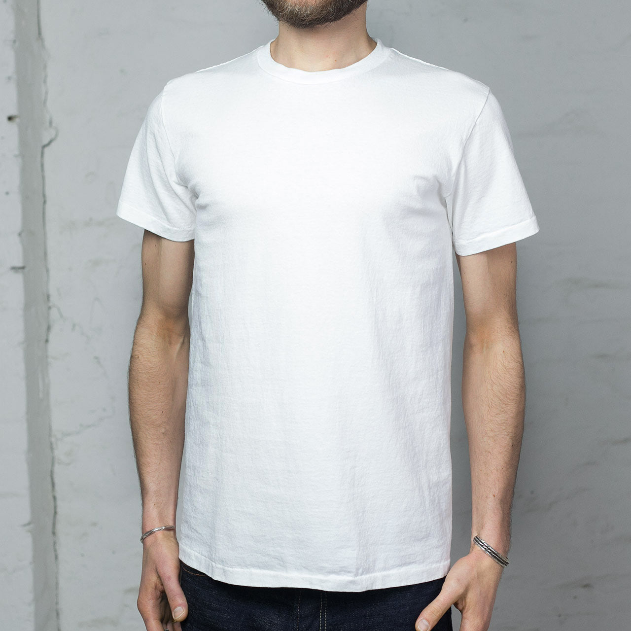 2Pack Heavy Crewneck T-Shirt Weiß
