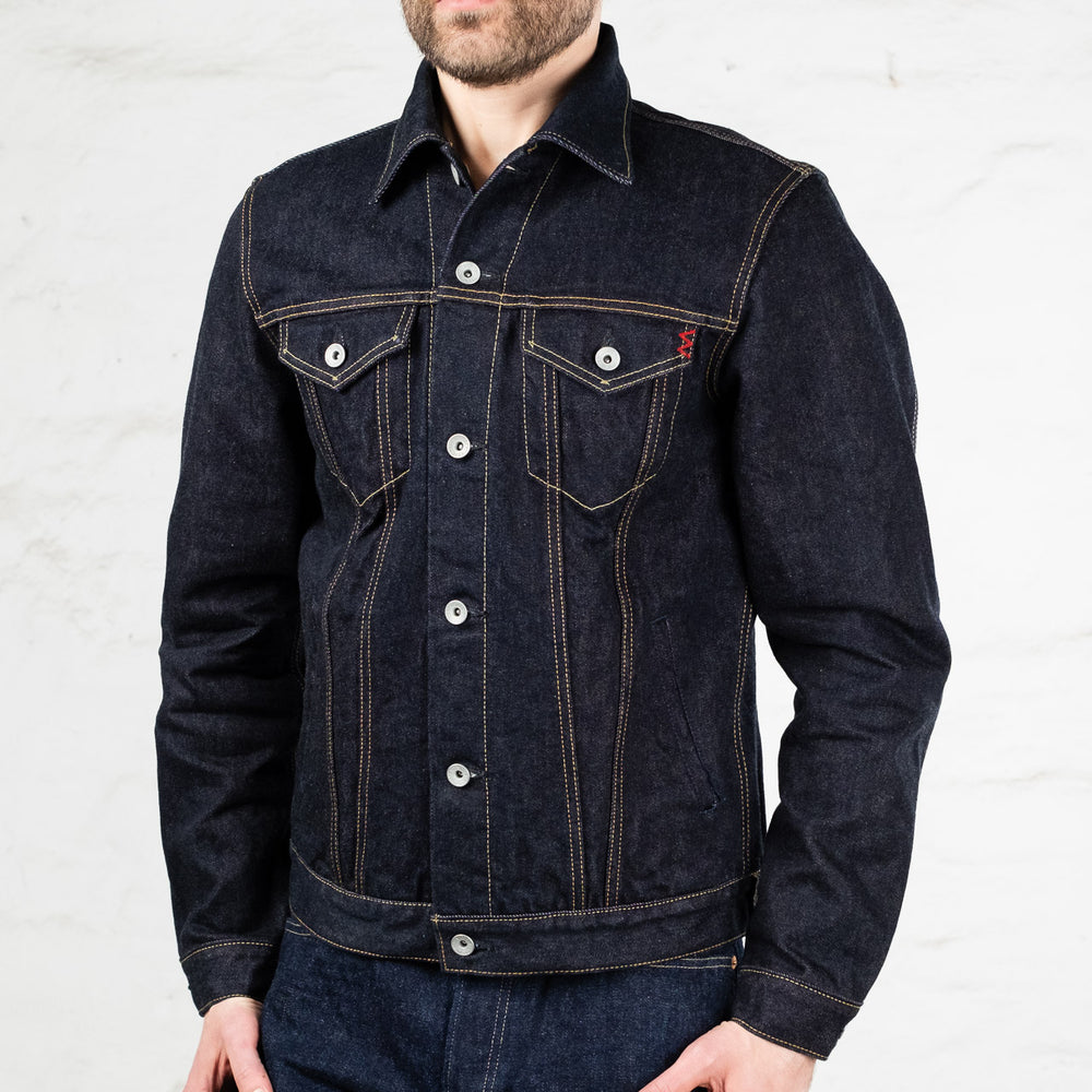 IH-526J-142 14 oz. Veste Type III Modifiée Indigo