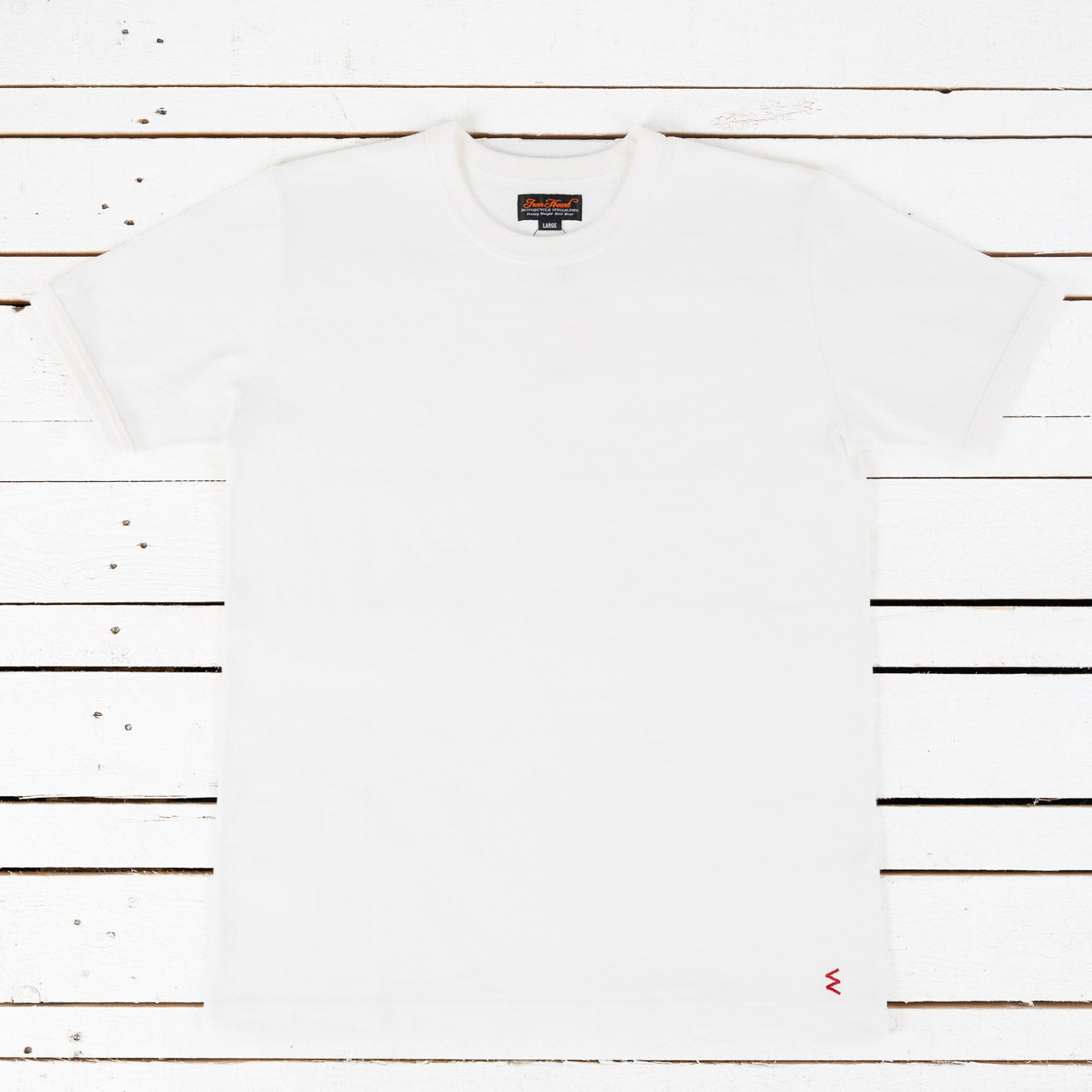 IHT-1600-WHT 11 oz. Heavy Cotton T-Shirt Weiß