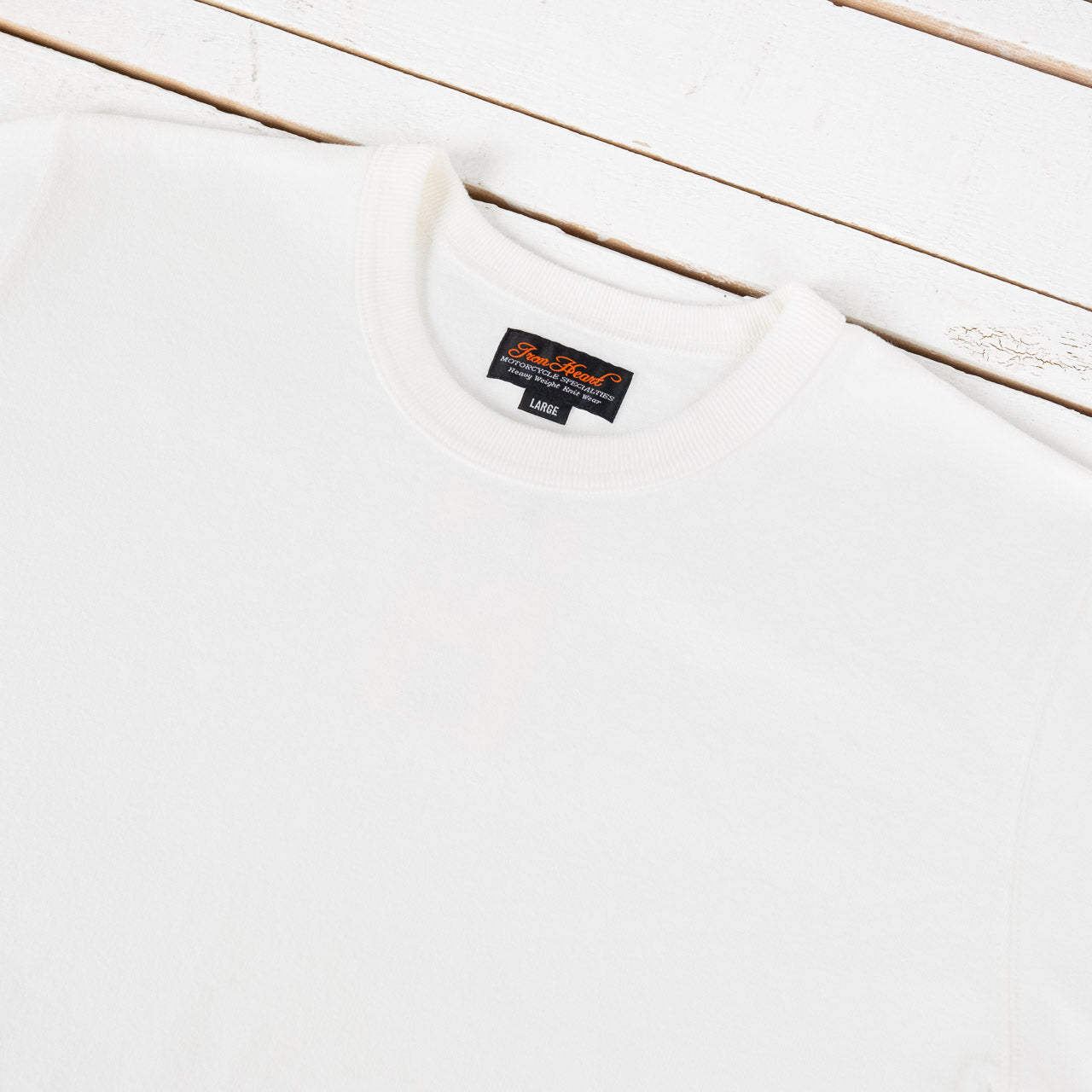 IHT-1600-WHT 11 oz. Heavy Cotton T-Shirt Weiß
