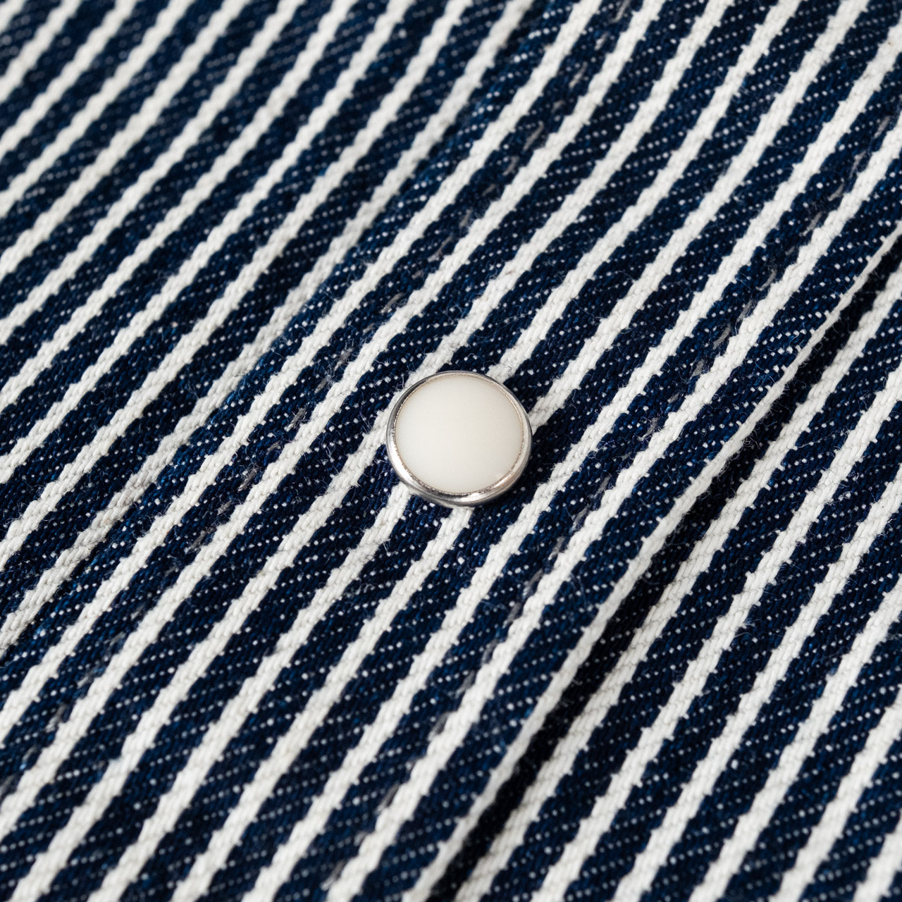 Iron Heart IHSH-07-IND Western Shirt Hickory Stripe