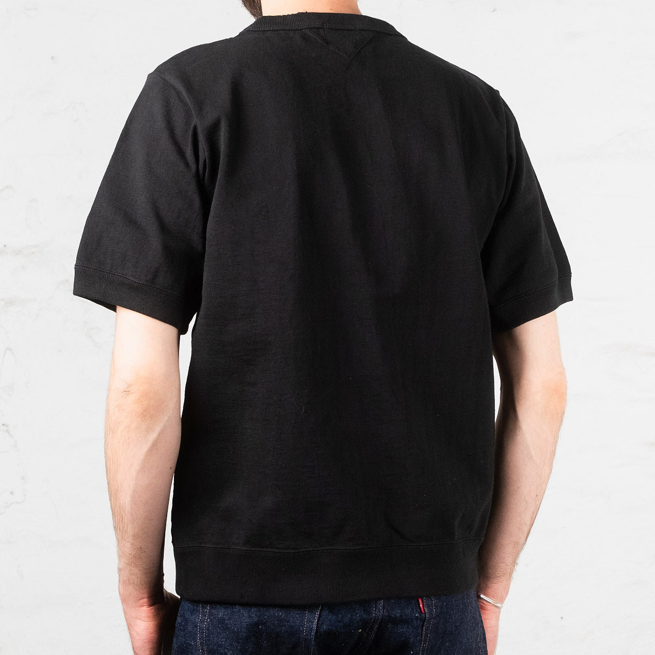 Ultra Heavy Dotsume Rib T-Shirt Black