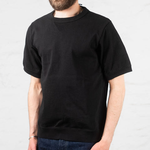 Ultra Heavy Dotsume Rib T-Shirt Black