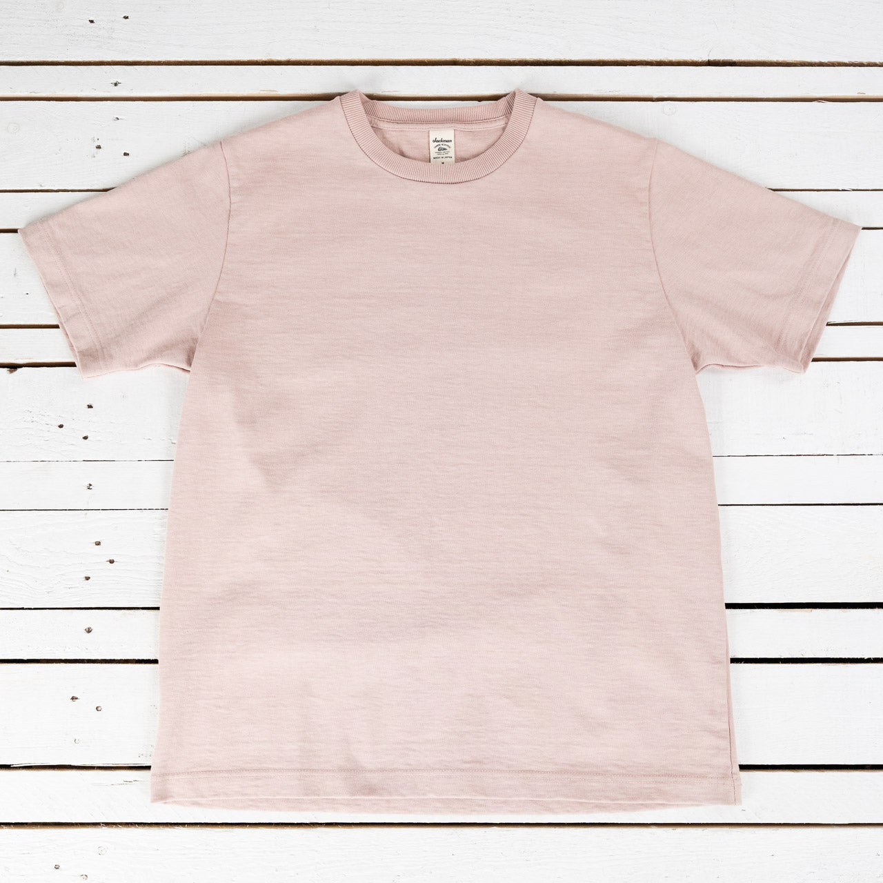 Ultra Heavy Dotsume T-Shirt Rose Beige