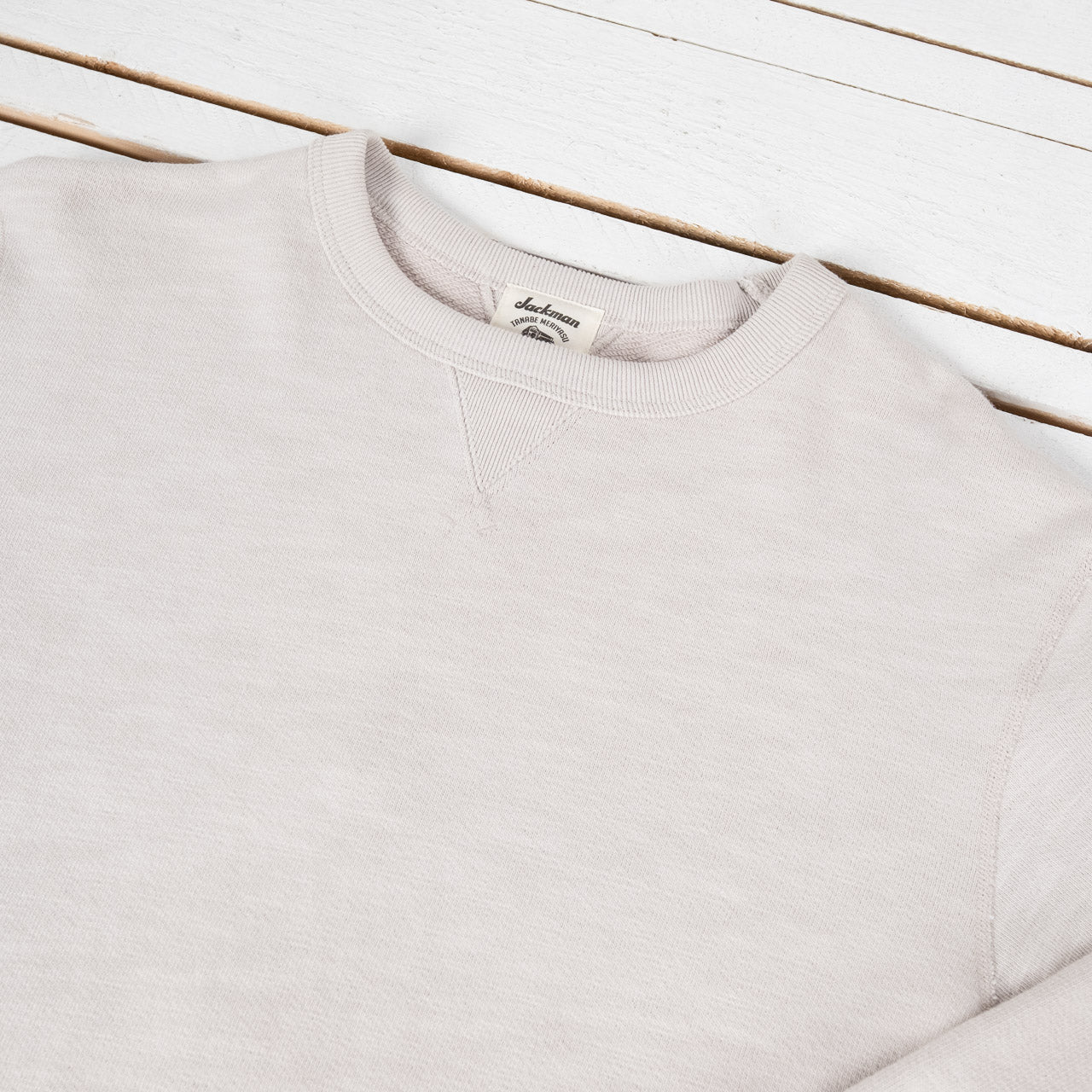 GG Crewneck Rosin White