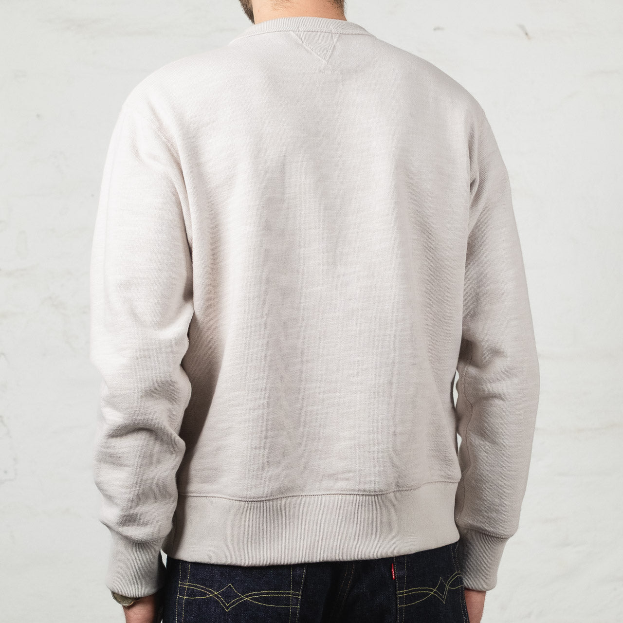 GG Crewneck Rosin White