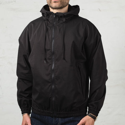 Crepe Parka Black