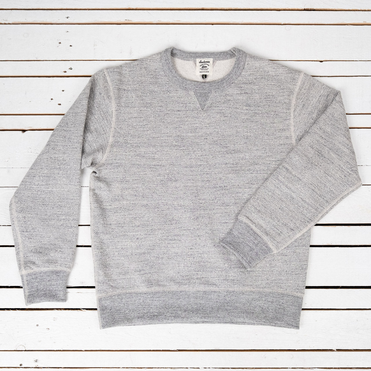 GG Sweat Crewneck Heather Grey