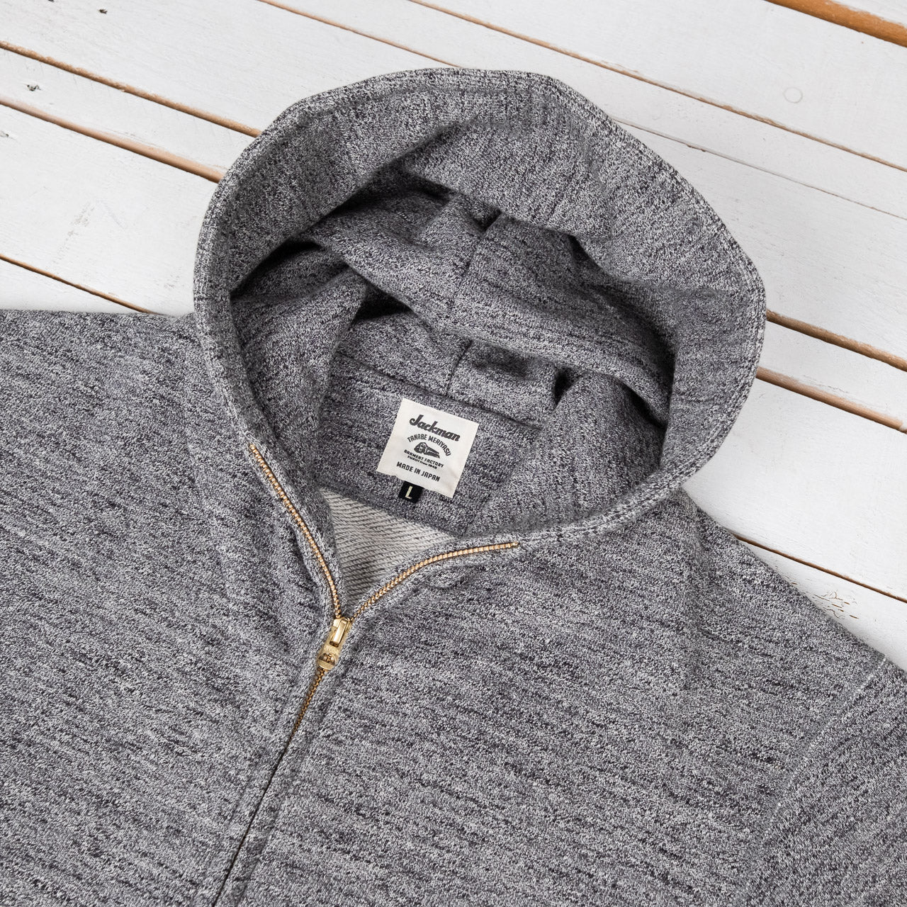 GG Sweat Parka Heather Charcoal