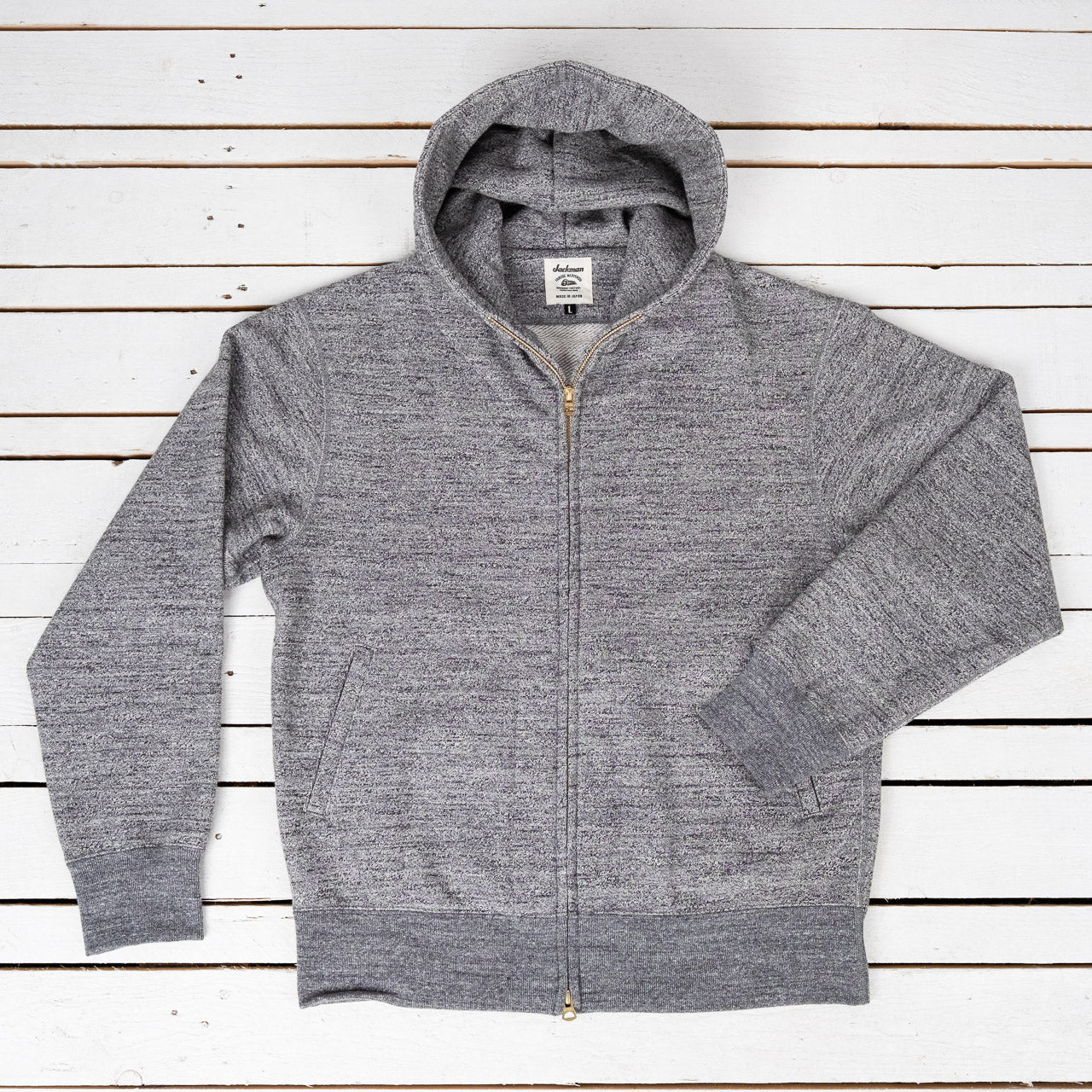 GG Sweat Parka Heather Charcoal