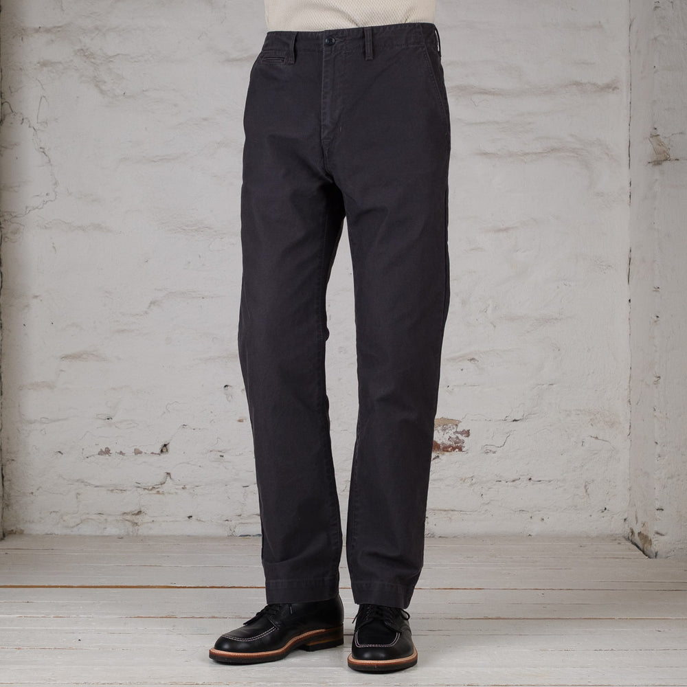 Regular Fit Trousers Schwarz