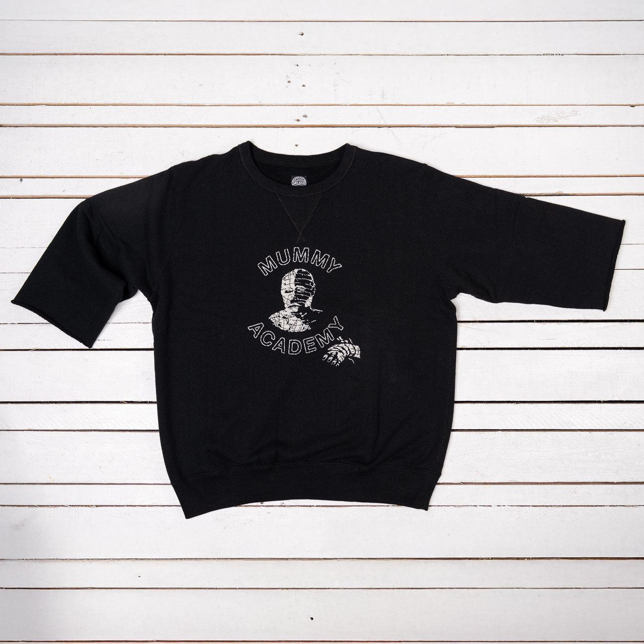 Mummy Academy Print 6th Man Sweatshirt Black