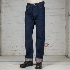 55 DENIM 313XX 14oz Selvedge Denim Wide Straight