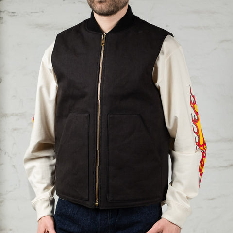 Bean Vest Smoke Black