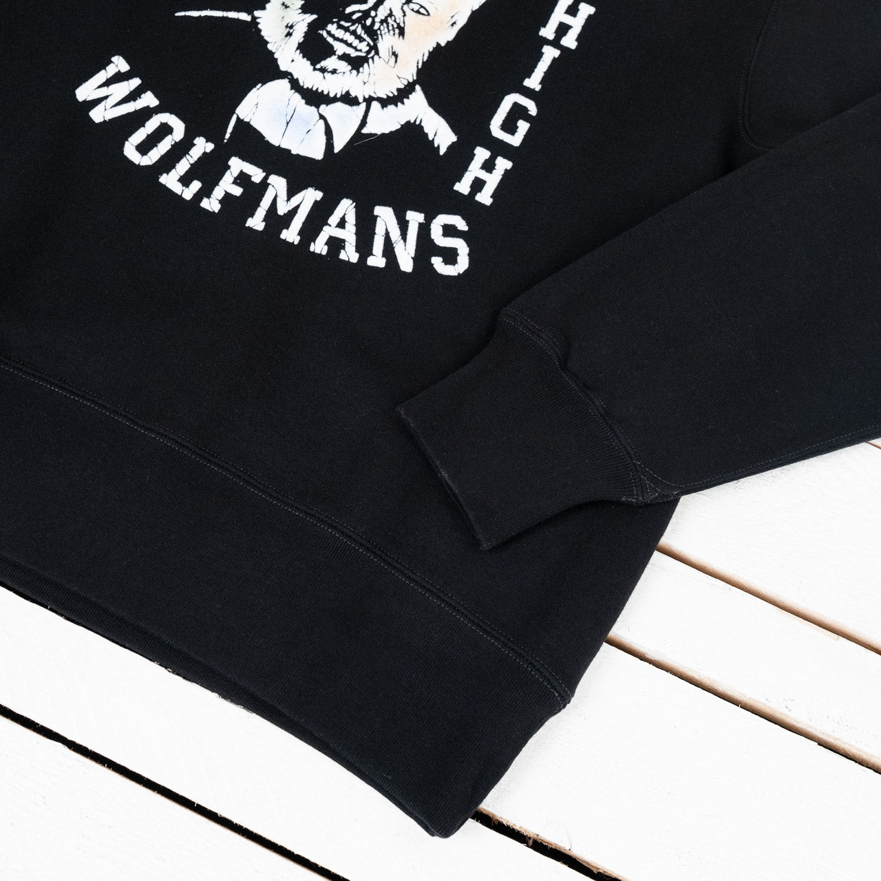 Wolf Man Sweatshirt Black