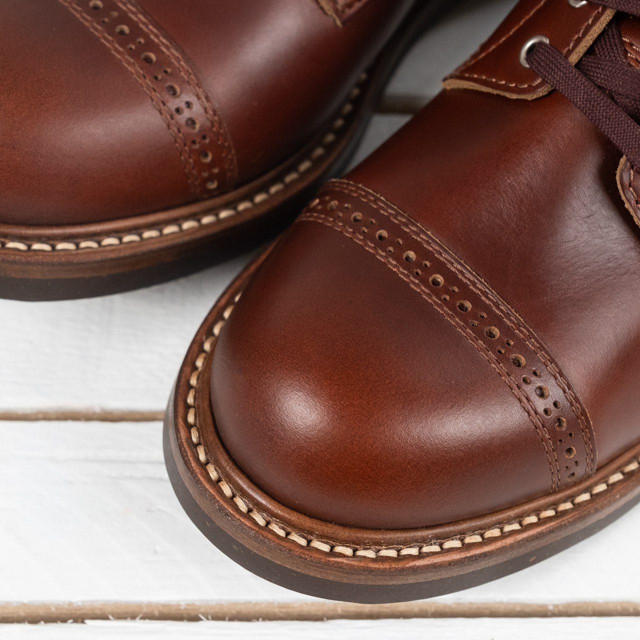 LK-014 Combat Boots Horween CXL Black