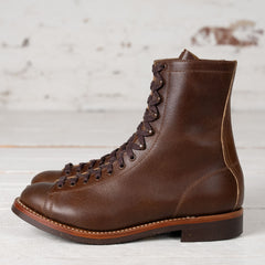LK-039 Fieldmaster Boots Horween SHF Horsehide Havana Leather