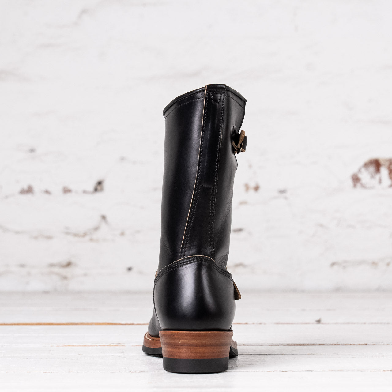 LK-003 Engineer Boots Horween CXL Black