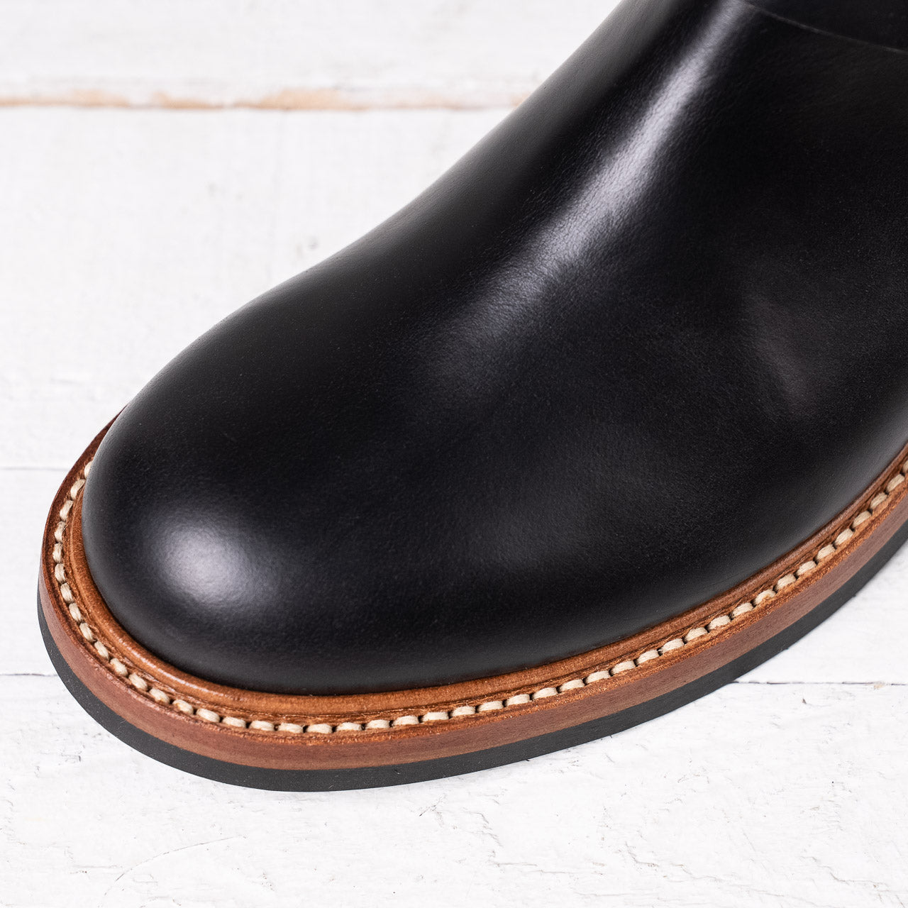 LK-003 Engineer Boots Horween CXL Black