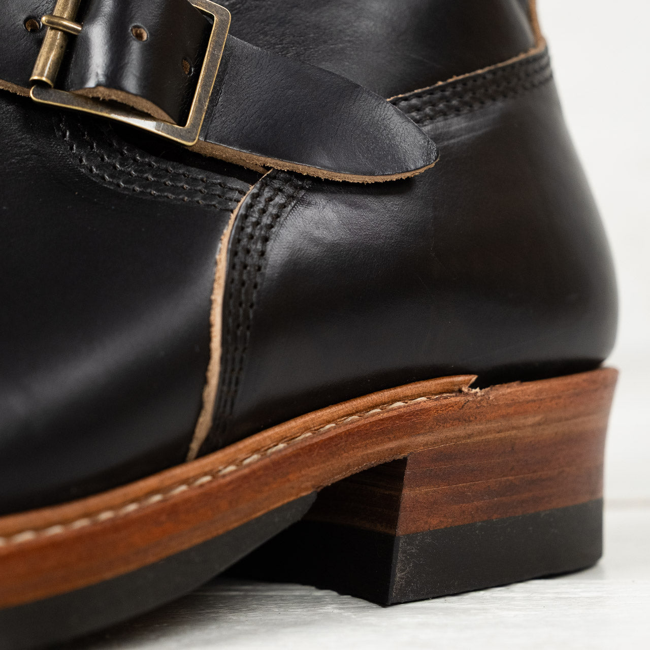 LK-003 Engineer Boots Horween CXL Schwarz