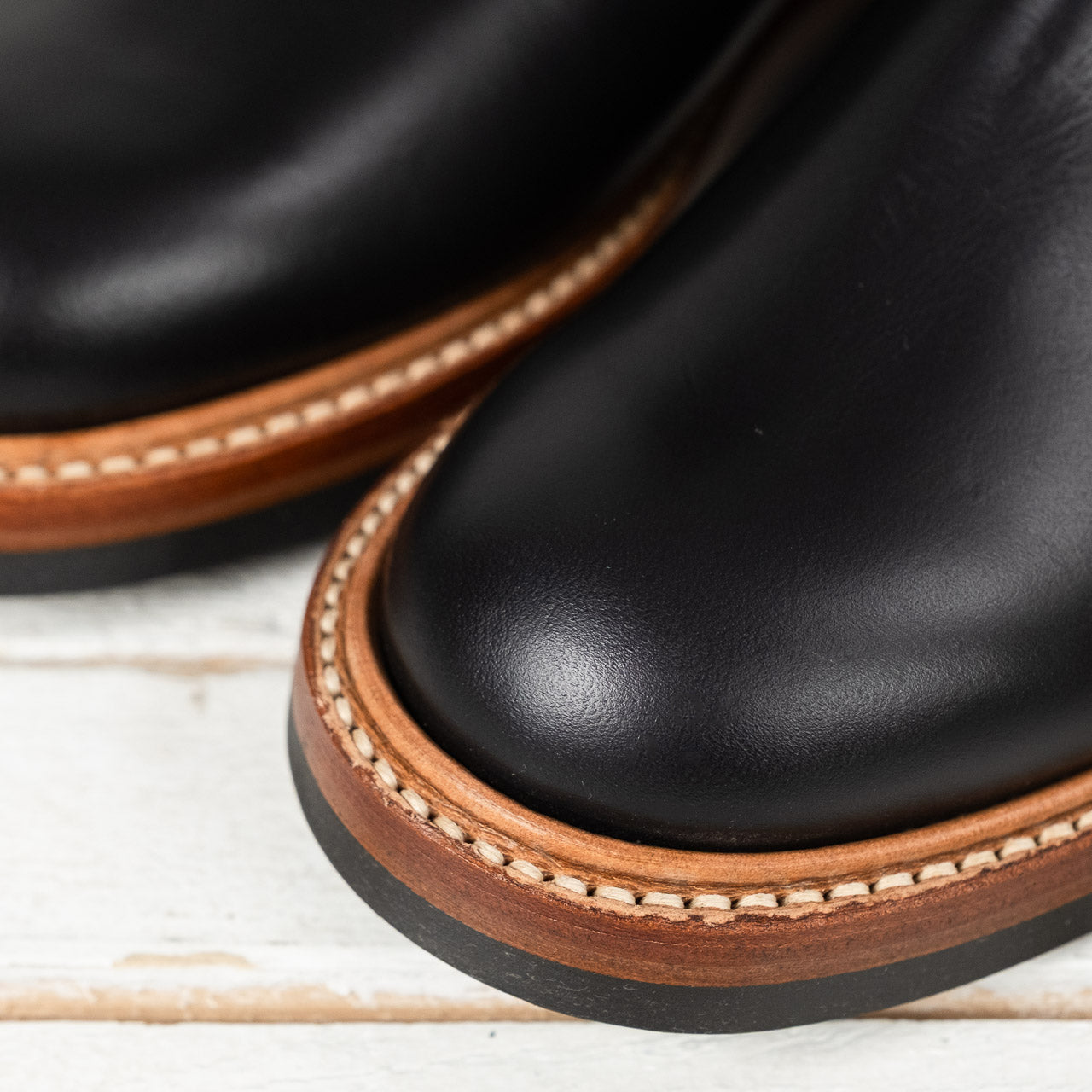 LK-003 Engineer Boots Horween CXL Black