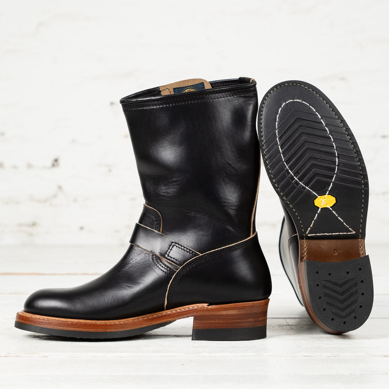 LK-003 Engineer Boots Horween CXL Schwarz