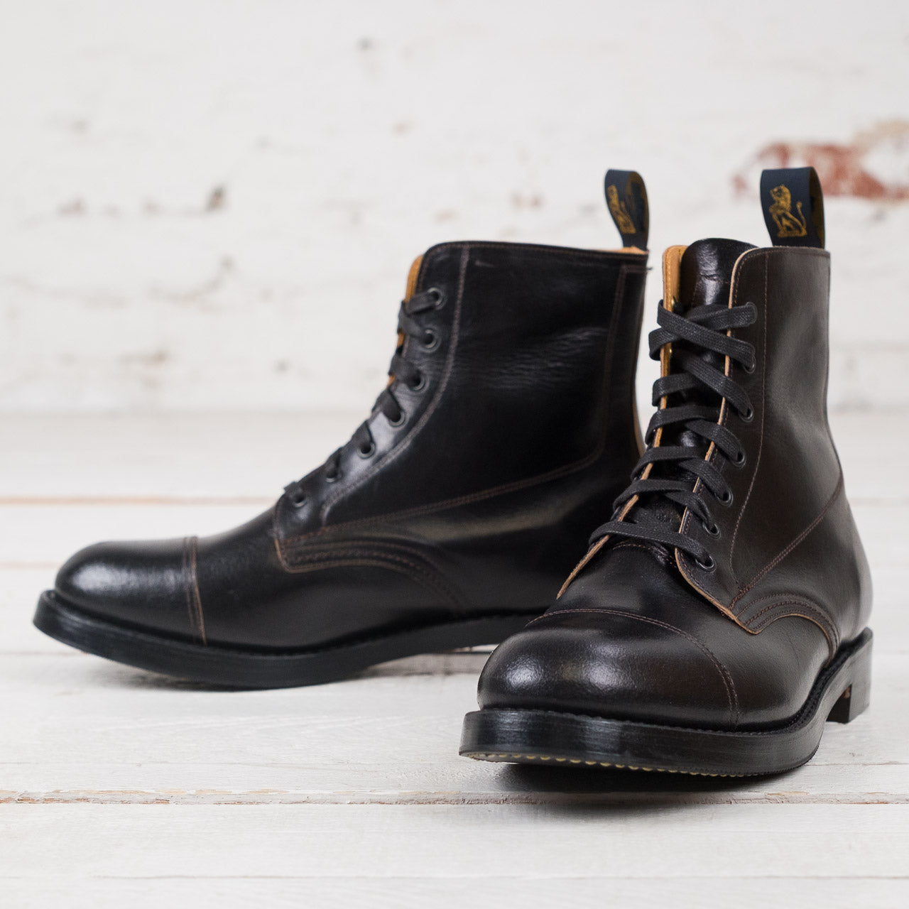 LK-048 Montgomery Boots Schwarz