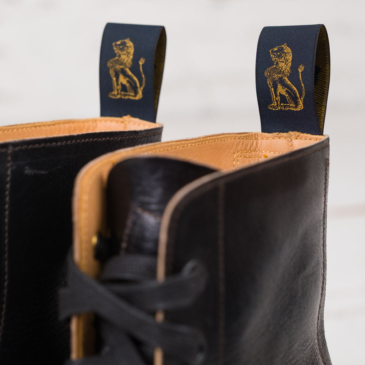 LK-048 Montgomery Boots Schwarz