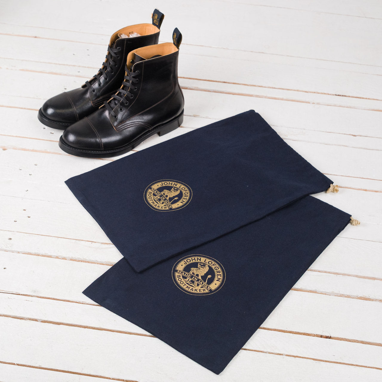 LK-048 Montgomery Boots Schwarz