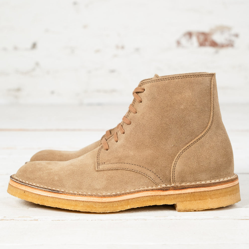 LK-044 Sahara Boots Daim Japonais Kaki