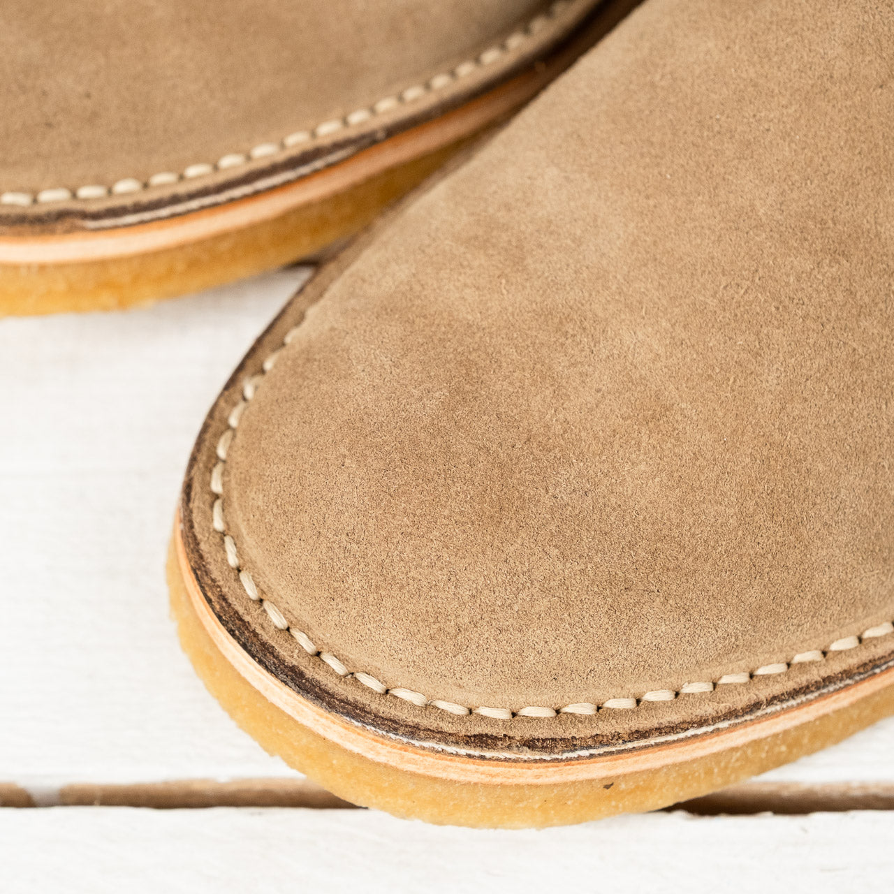 LK-044 Sahara Boots Japanese Suede Khaki