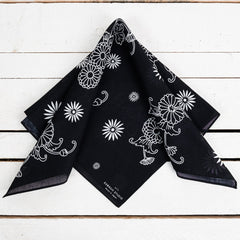 Bandana Shikkoku Schwarz