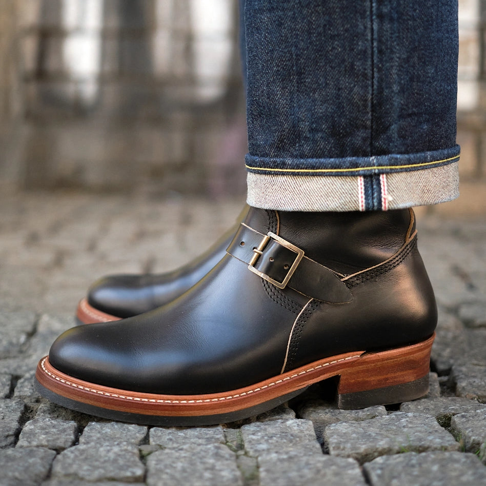 LK-003 Engineer Boots Horween CXL Black