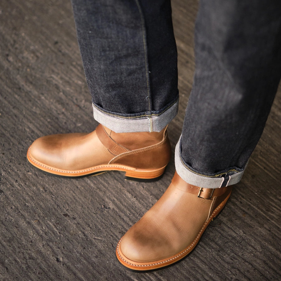 LK-003 Engineer Boots Horween CXL Natural