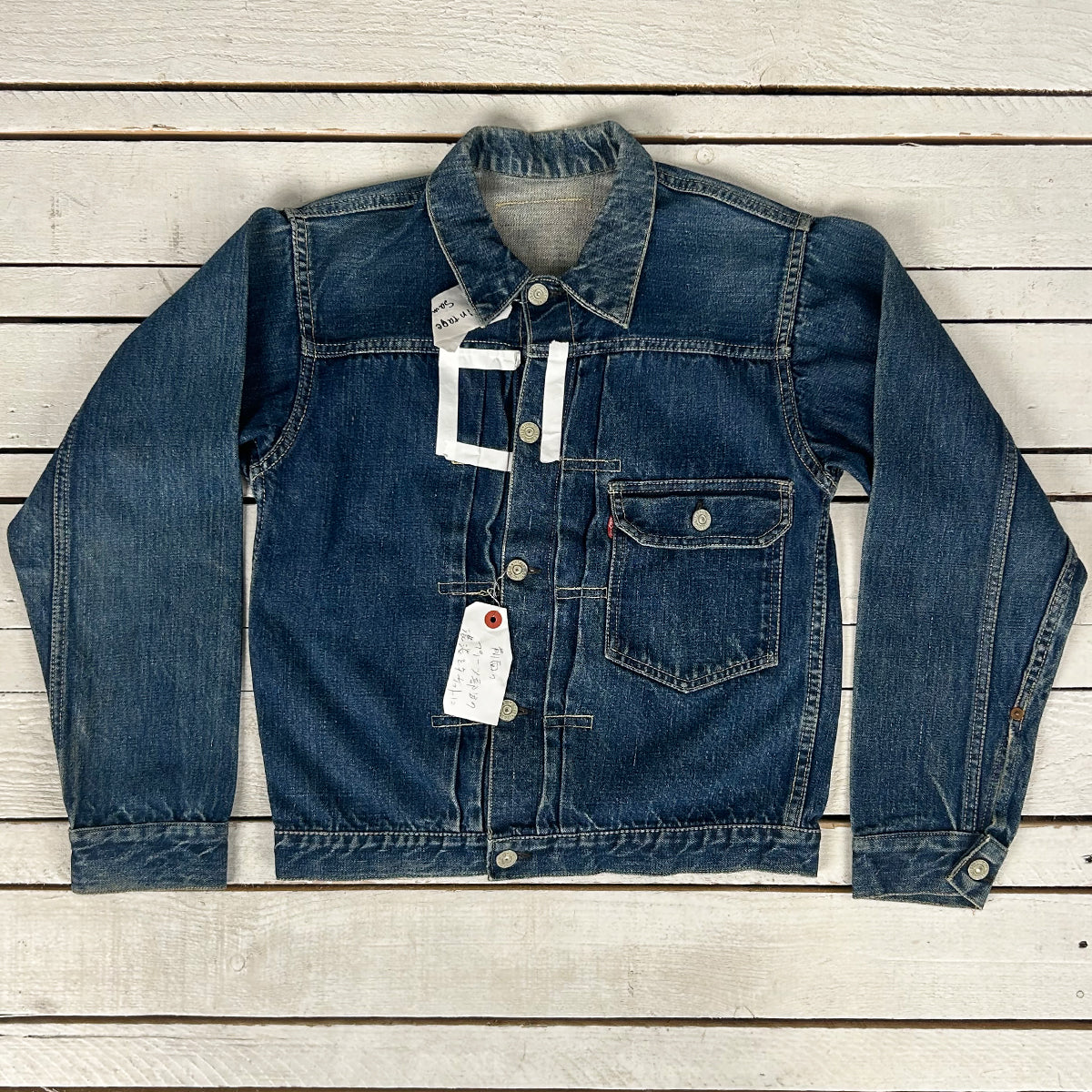 Age of Longing Black Tag 407EXX Denim Jacket