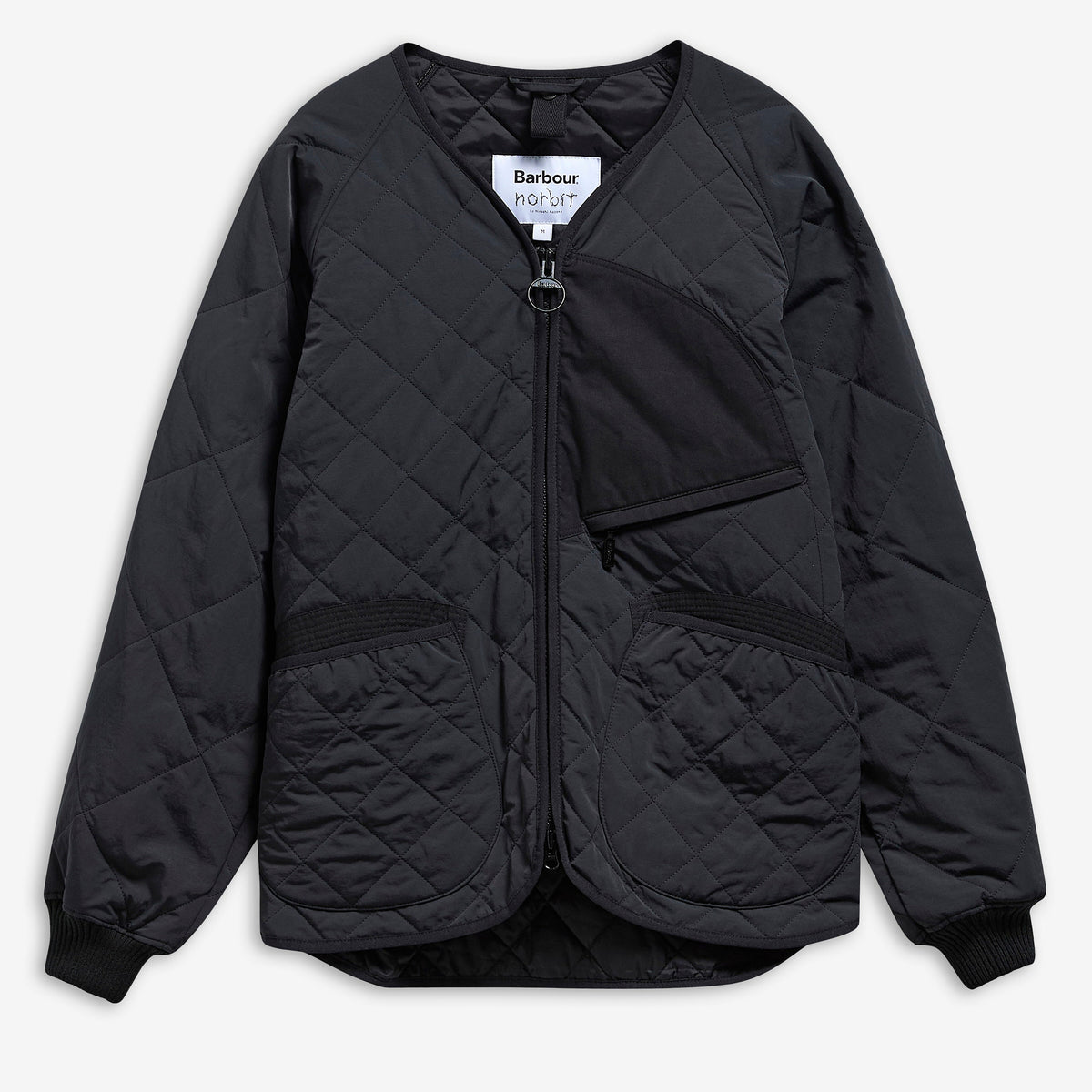 Barbour x Norbit Quilt Jacket Black