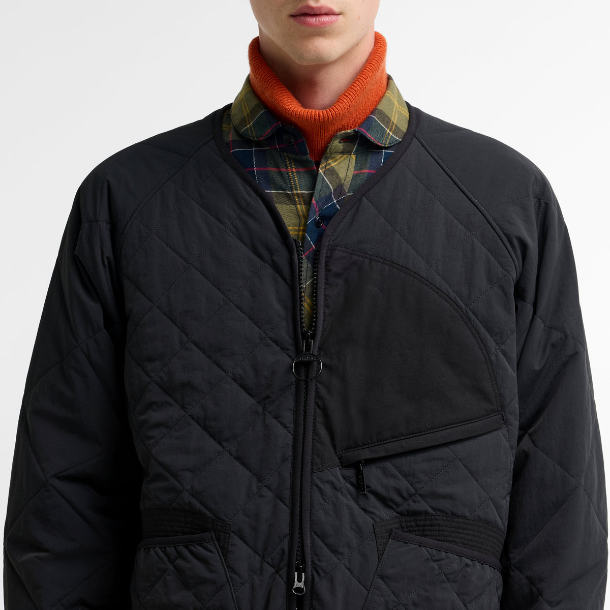 Barbour x Norbit Quilt Jacket Black