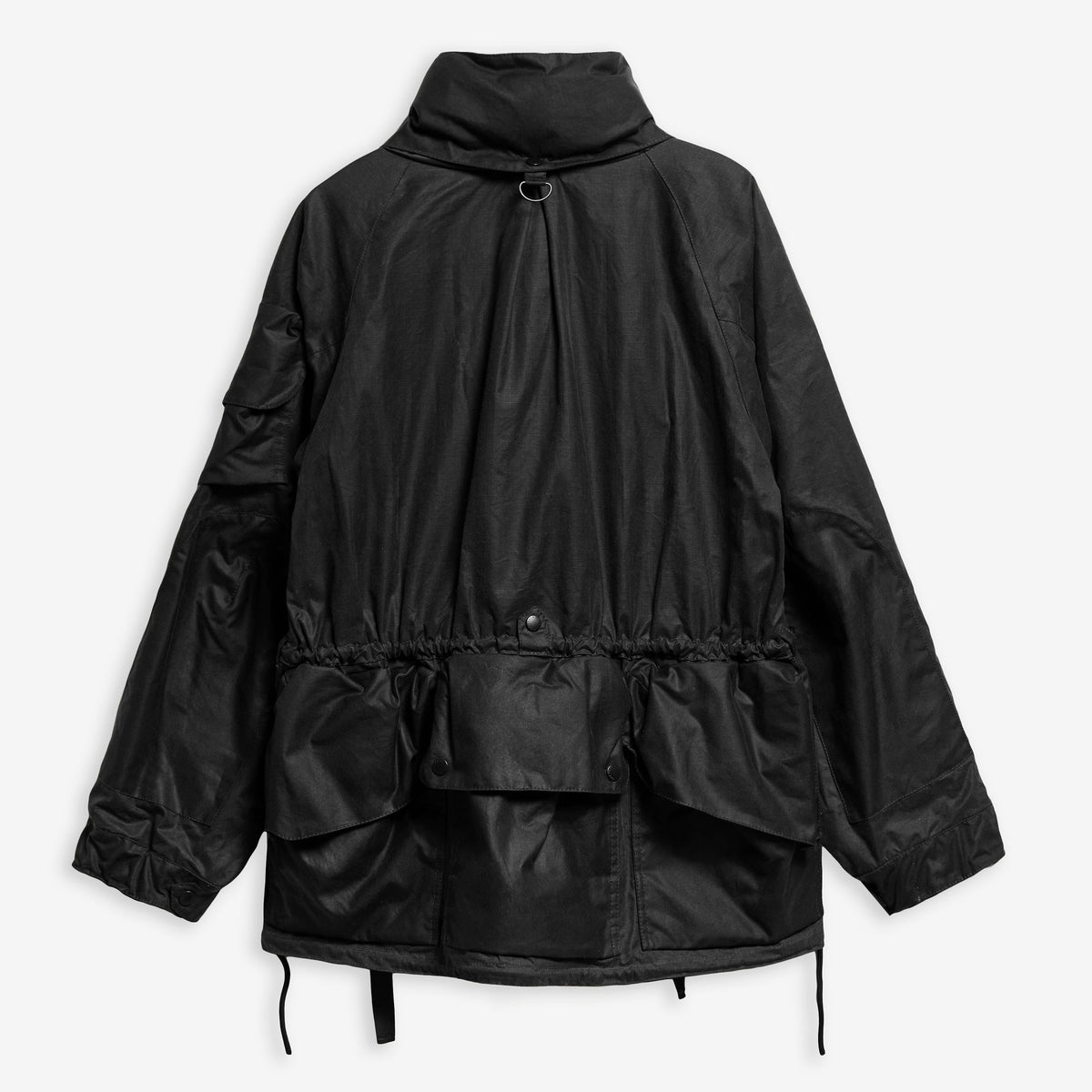 Veste cirée en ripstop Barbour x Norbit noir