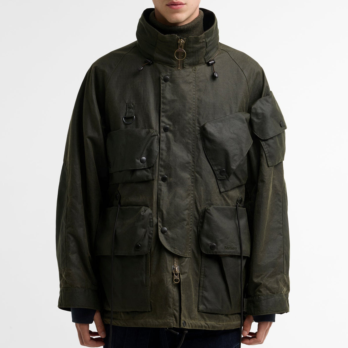 Barbour x Norbit Ripstop Wax Jacket Archive Olive