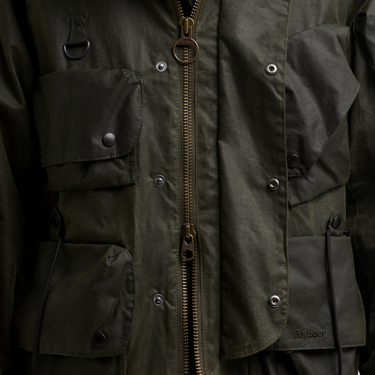 Veste cirée Ripstop Barbour x Norbit Archive Olive