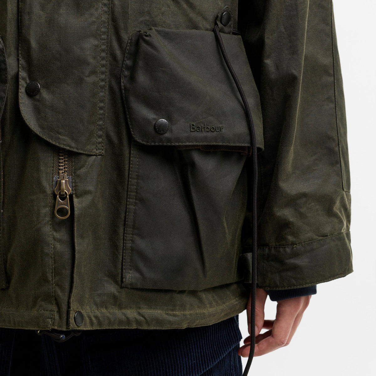 Barbour x Norbit Ripstop Wax Jacket Archive Olive