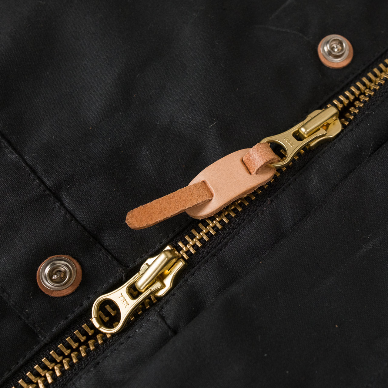 Long Mountain Jacket Black Waxed