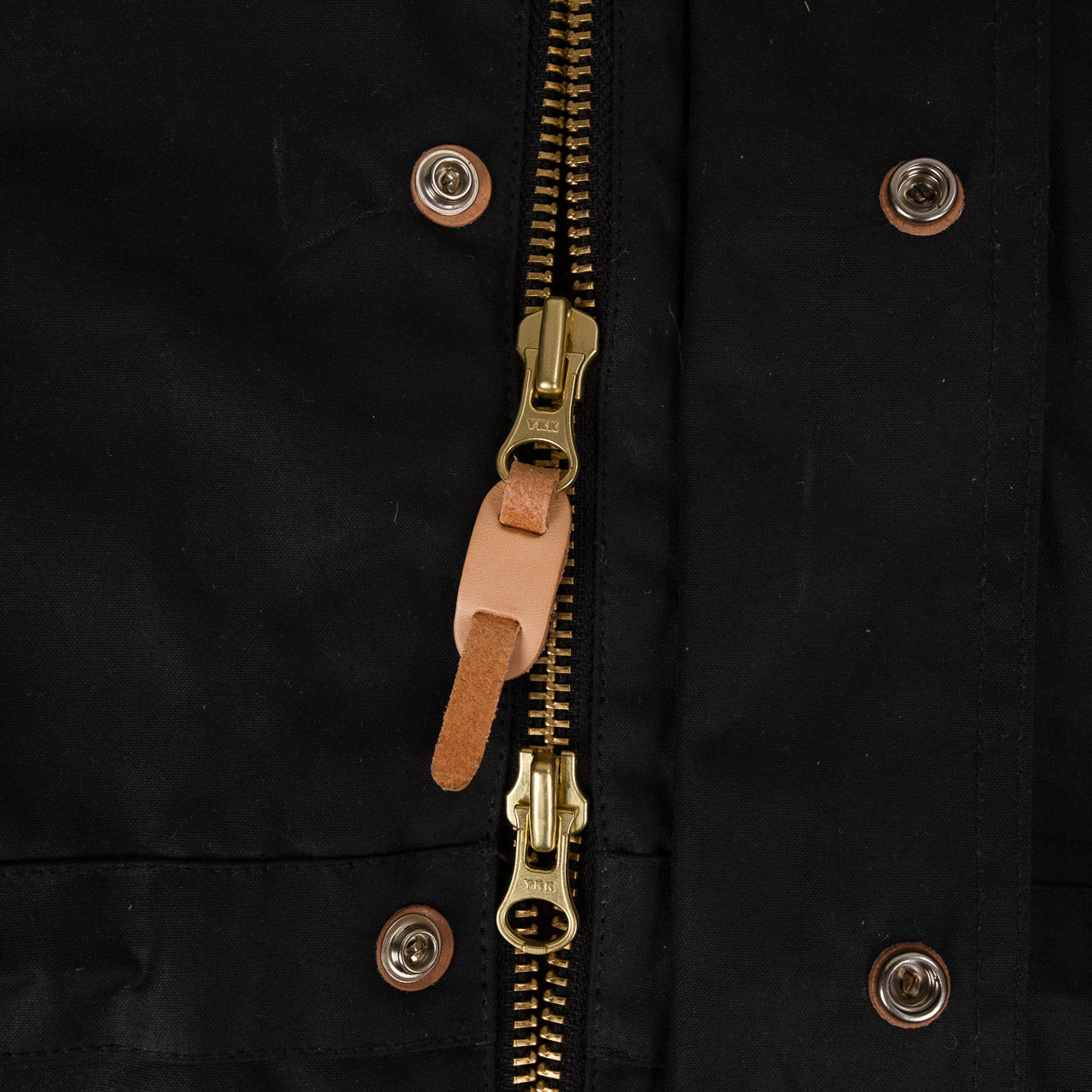 Long Mountain Jacket Black Waxed
